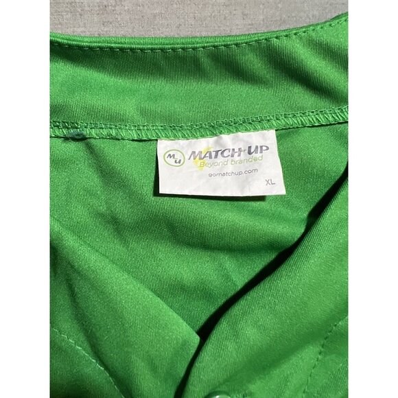 Miami Marlins Promo Baseball Mexico Flag Jersey Adult XL Green Button Screen. - Picture 3 of 9